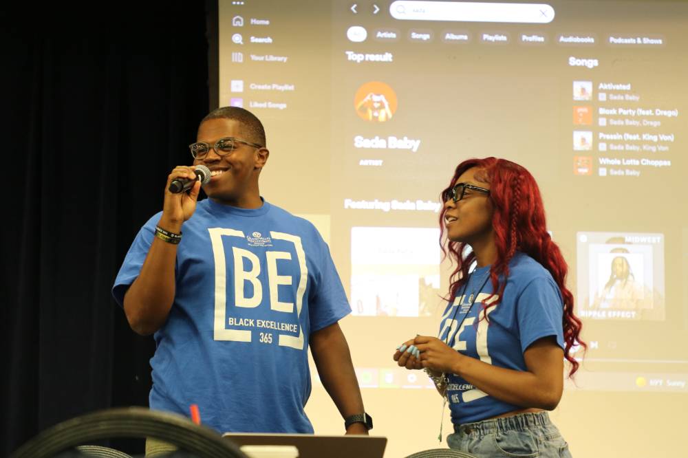 Black Excellence Orientation peer mentors and staff 1